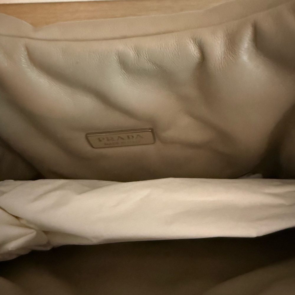 Prada Beige Women's Tote Bag - Picture 4 of 8